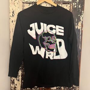 Juice World skull Long-sleeve shirt. Size M.